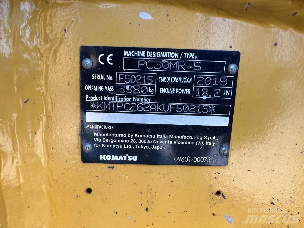 Komatsu PC 30 MR-5 Mini excavators < 7t (Mini diggers)