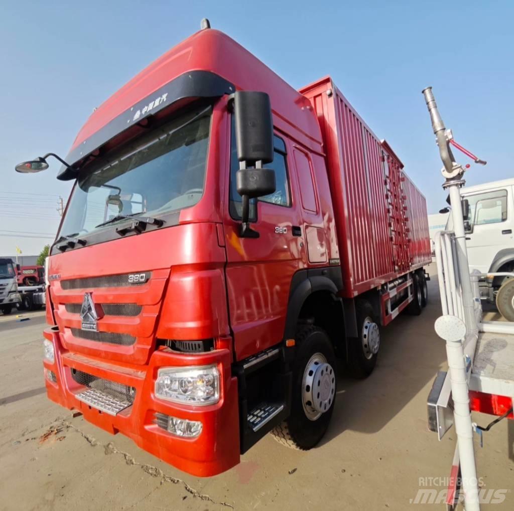 Howo 380 371 375 Box body trucks