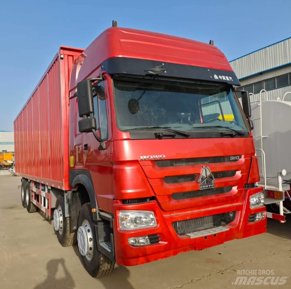 Howo 380 371 375 Box body trucks