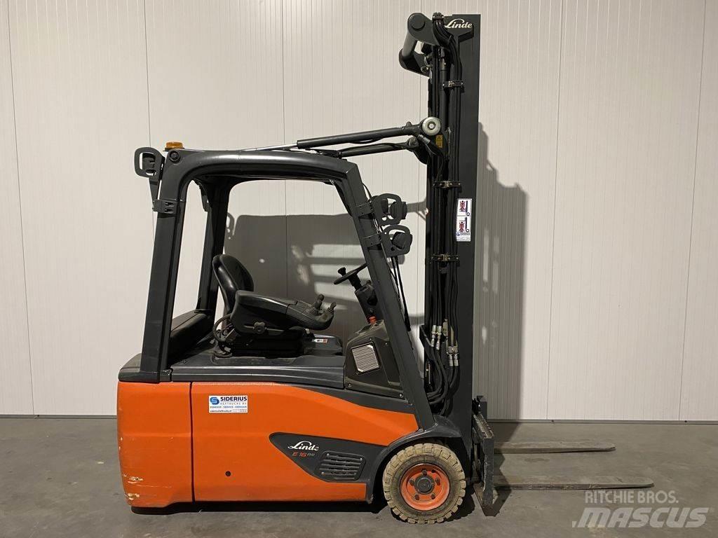 Linde E16L-02 Electric forklift trucks