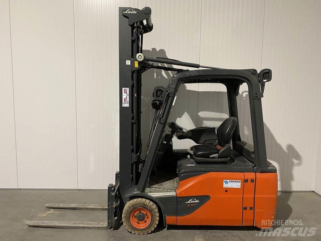 Linde E16L-02 Electric forklift trucks