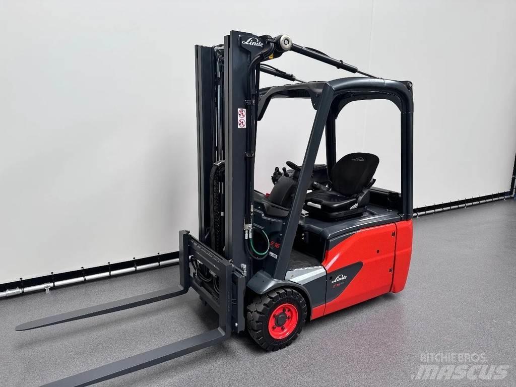 Linde 386 E 16-02 Electric forklift trucks