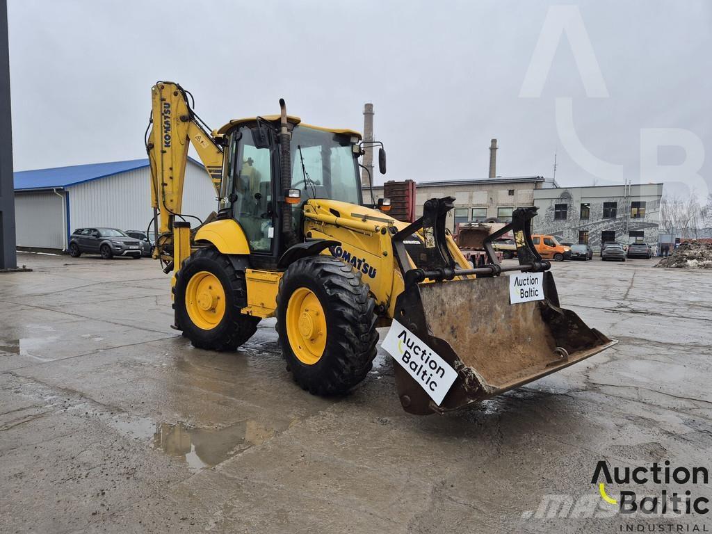 Komatsu WB93S-5 Backhoe loaders