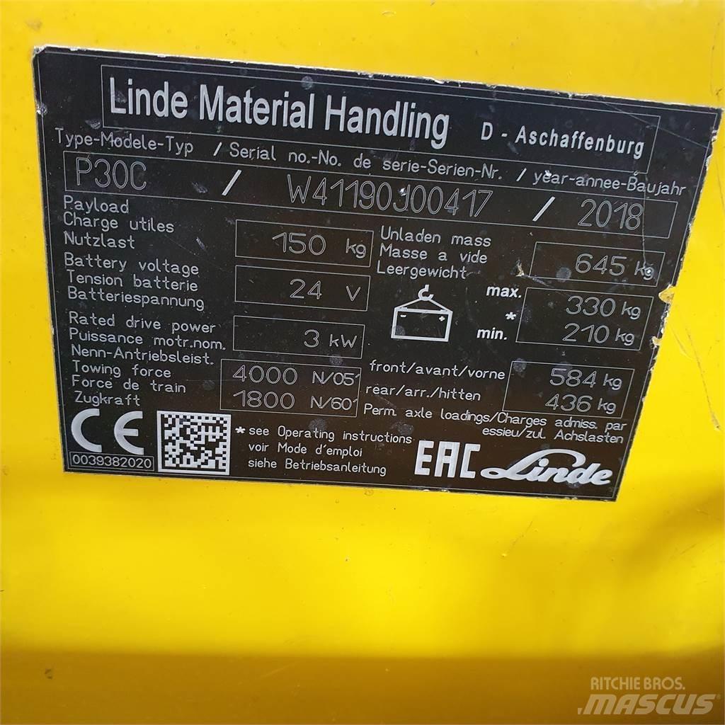 Linde P30C Towing trucks