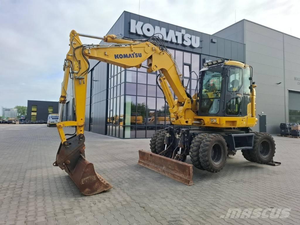 Komatsu PW 118MR-11 Wheeled excavators