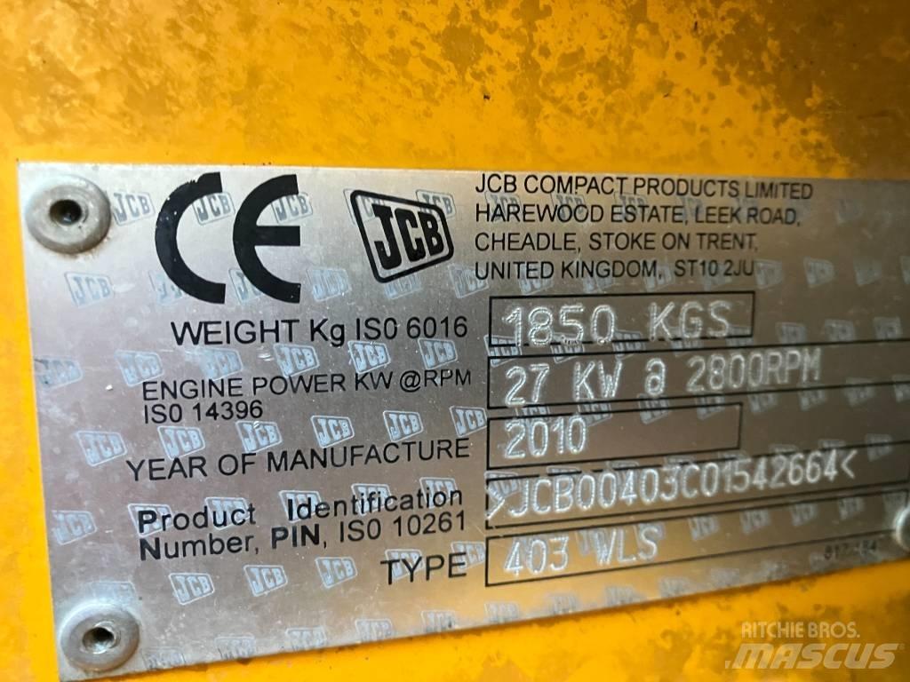 JCB 403 Multi purpose loaders