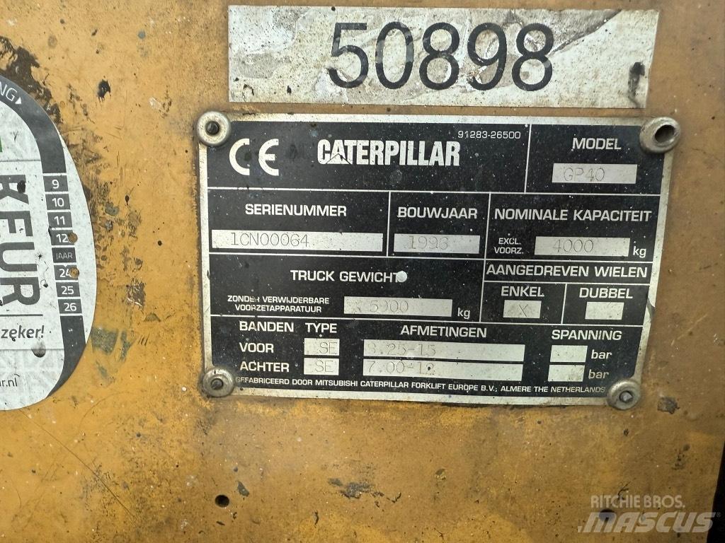 CAT GP 40 LPG trucks