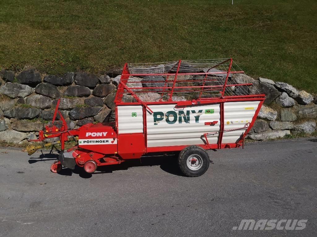 Pöttinger Pony 1 Self loading trailers