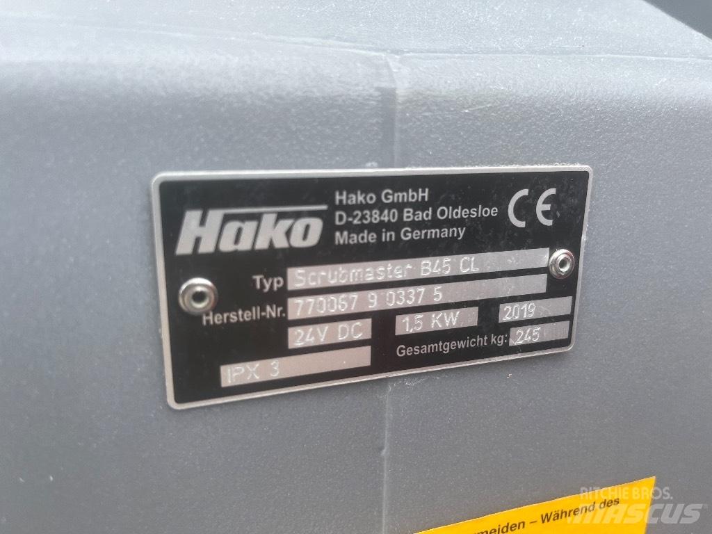 Hako B45 CL Scrubber dryers