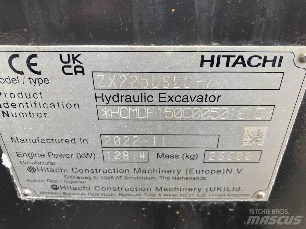 Hitachi ZX 225 US LC Crawler excavators