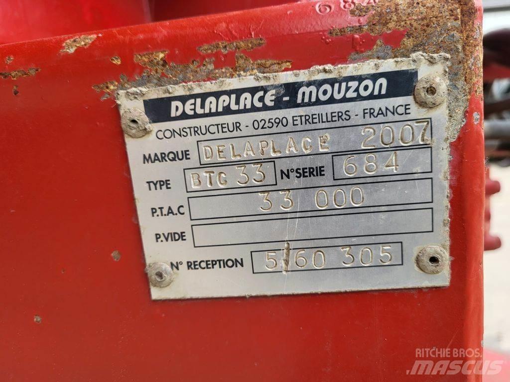 Delaplace 33 ton Tipper trailers