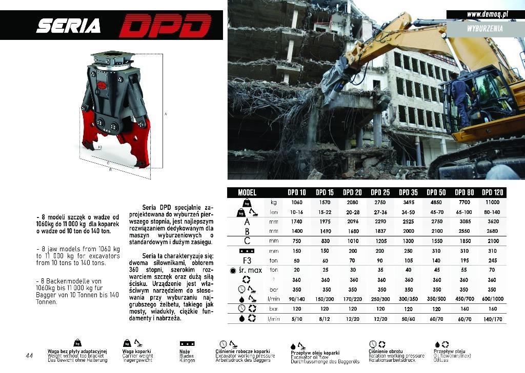  DEMOQ DPD25 Pulveriser  (Demolition Crusher ) 