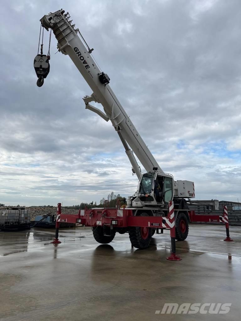 Grove RT 550 E All terrain cranes
