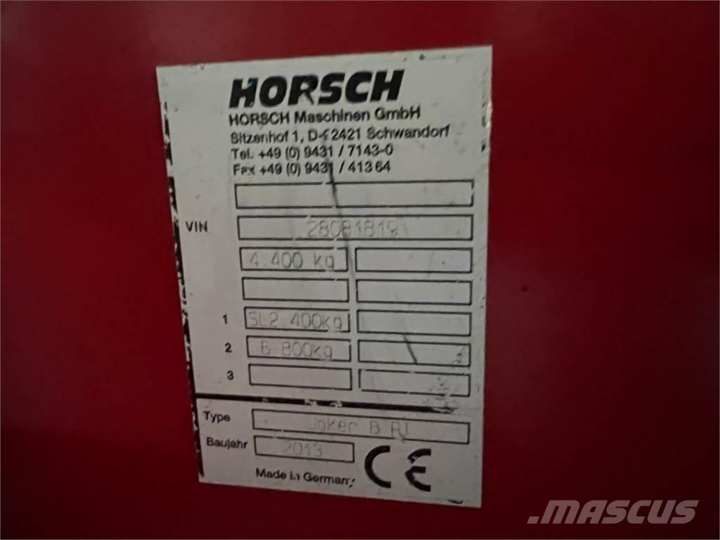 Horsch Joker 8RT Disc harrows