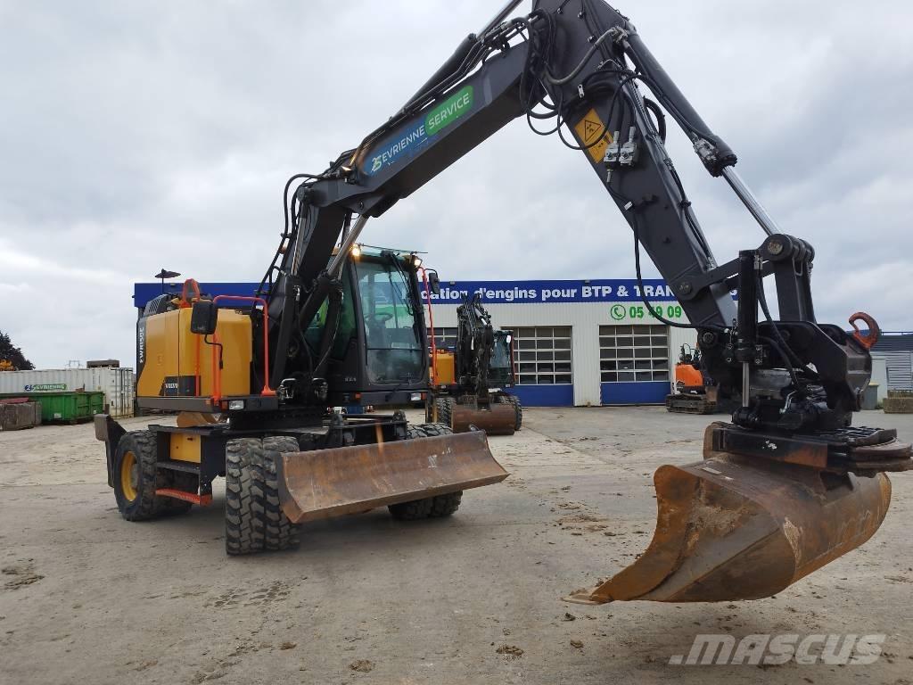 Volvo EWR 150 E Wheeled excavators