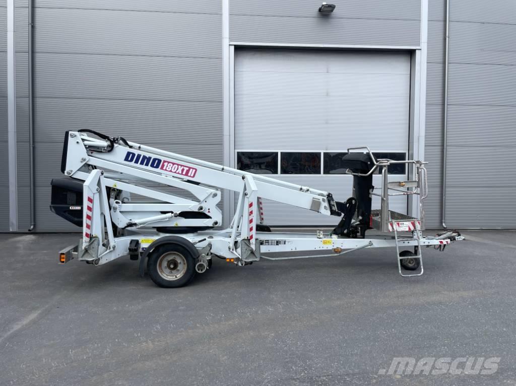 Dino 180 XT II Trailer mounted aerial platforms