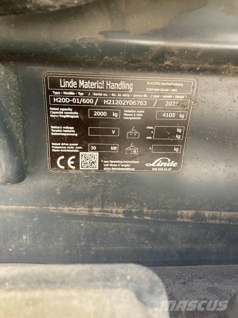 Linde H20/600D/1202 Diesel trucks