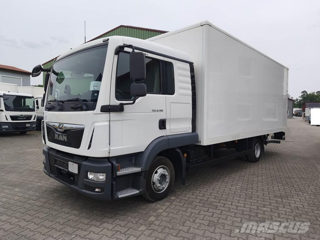 MAN TGL 8.190 Box body trucks