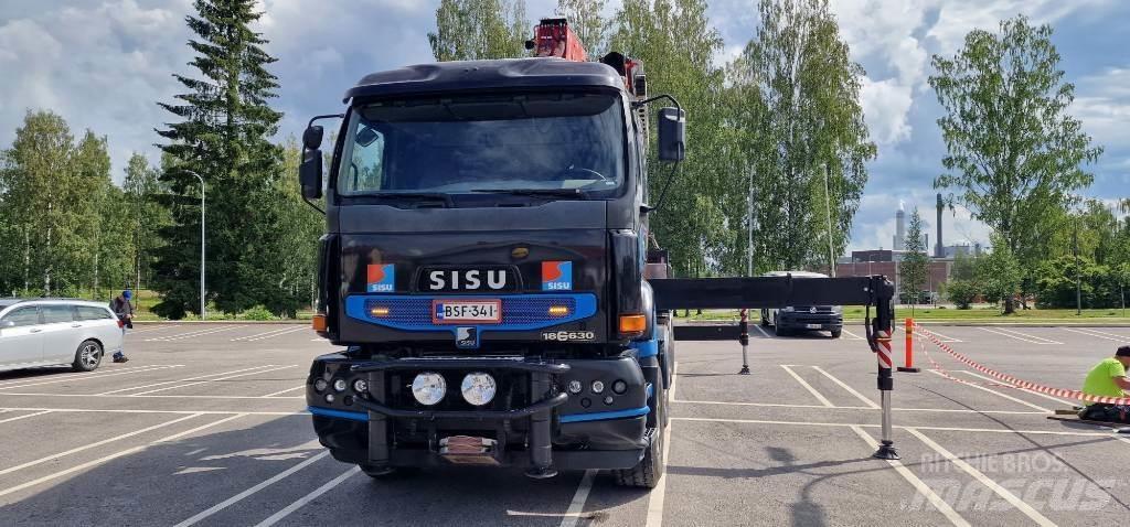 Sisu E18 630 Crane trucks