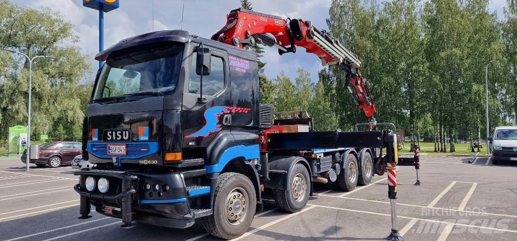 Sisu E18 630 Crane trucks
