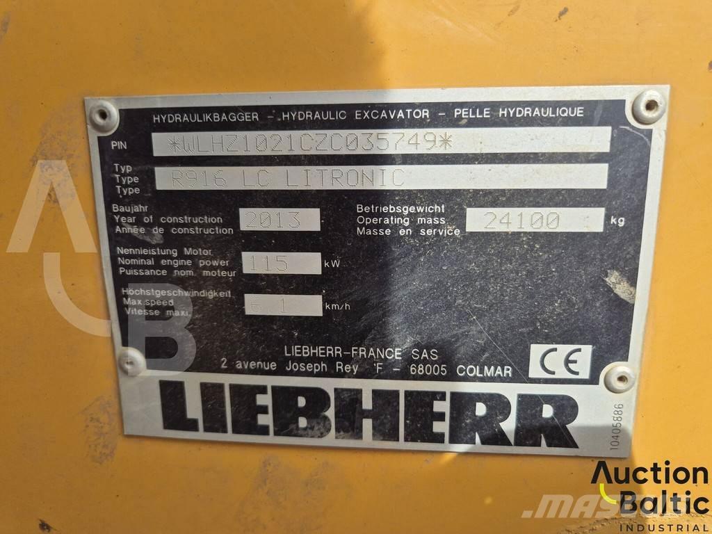 Liebherr R 916 LC Crawler excavators