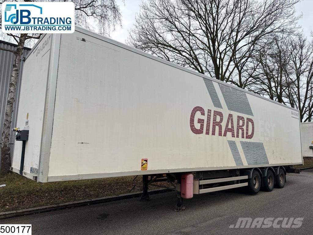 Samro gesloten bak Box body semi-trailers