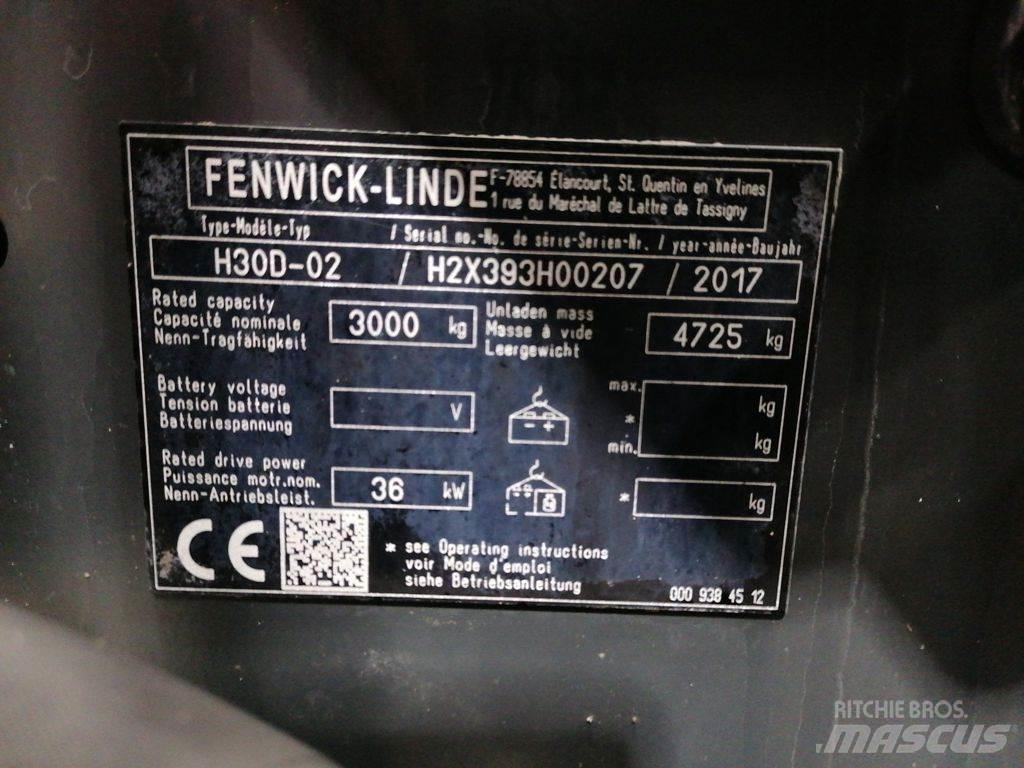 Linde H30D-02 Diesel trucks