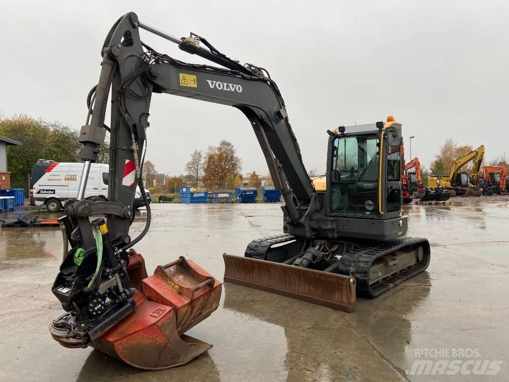Volvo ECR 88 D / Eslöv Midi excavators  7t - 12t