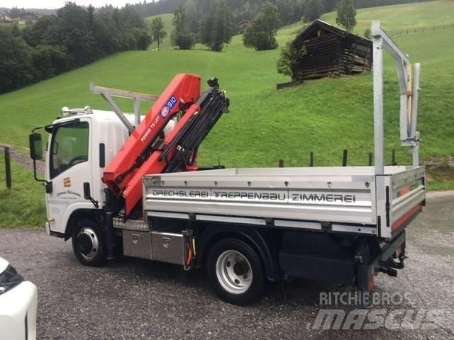 Isuzu N2 mit HMF 910 Crane trucks