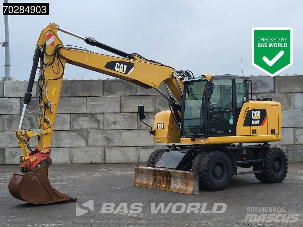 CAT M314 F Wheeled excavators