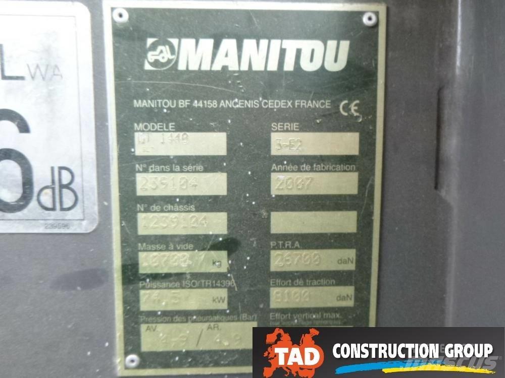 Manitou MT 1440 Telescopic handlers
