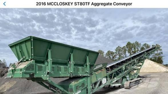McCloskey ST80TF Screeners