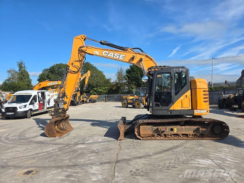 CASE CX145D (Blade) Crawler excavators