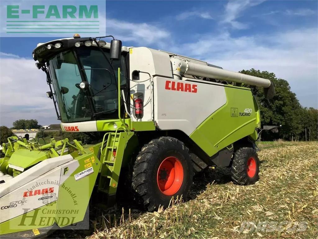 CLAAS tucano 420 Combine harvesters