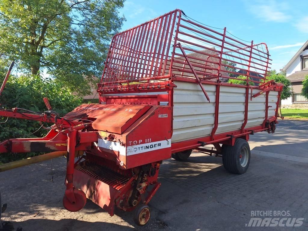 Pöttinger LW127 Self loading trailers