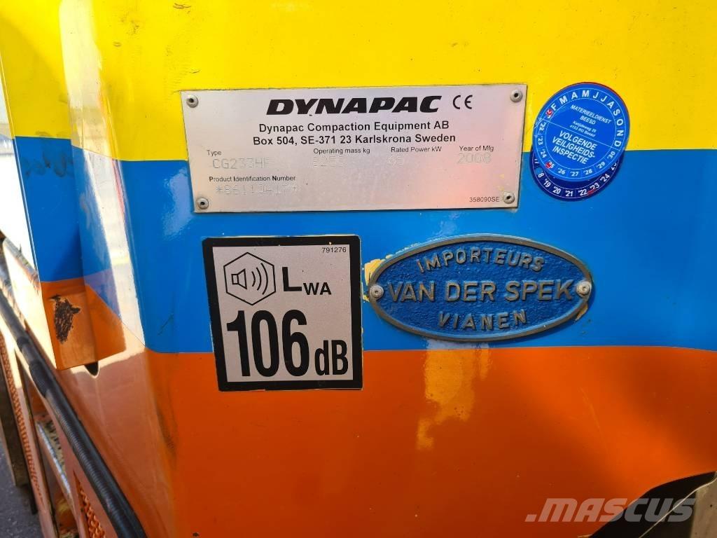 Dynapac CG 233 HF Twin drum rollers
