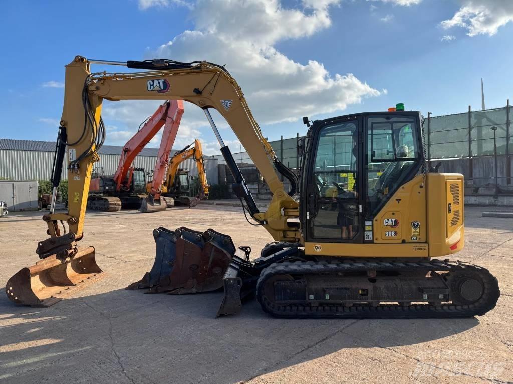 CAT 308 CR Midi excavators  7t - 12t