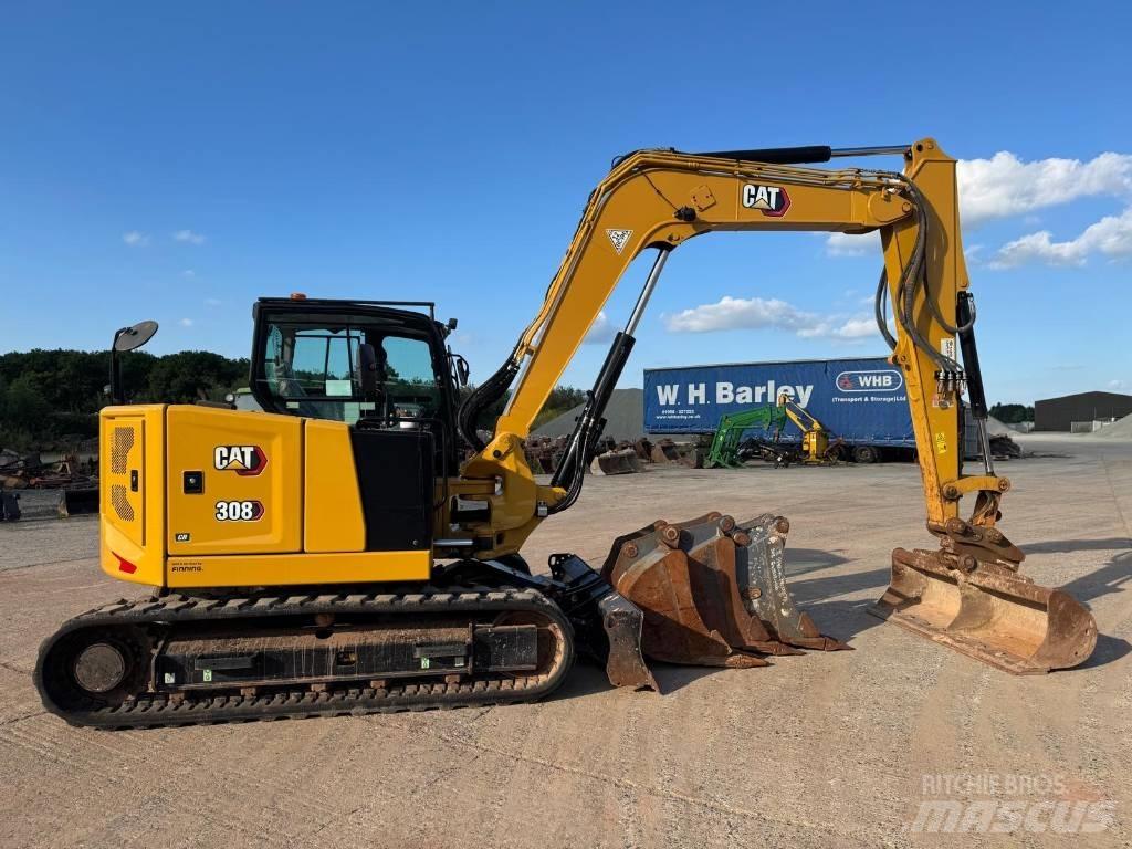CAT 308 CR Midi excavators  7t - 12t