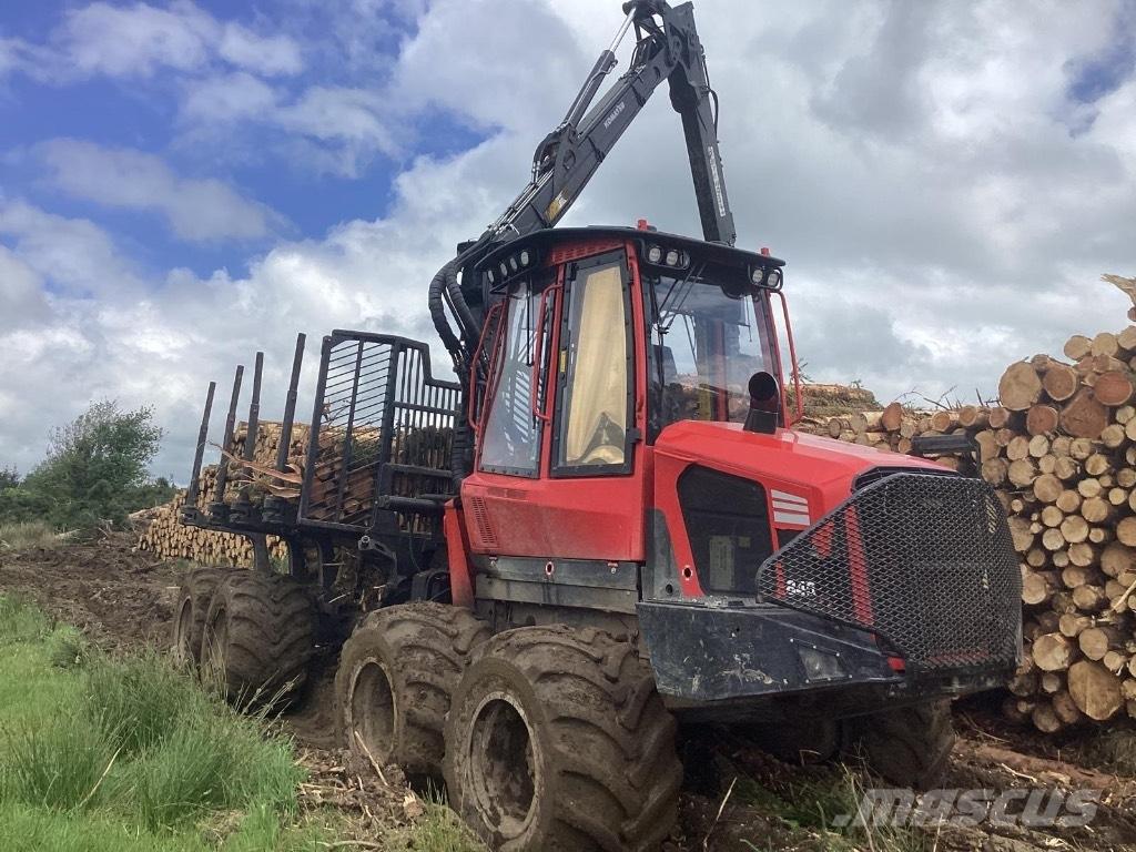 Komatsu 845 Forwarders