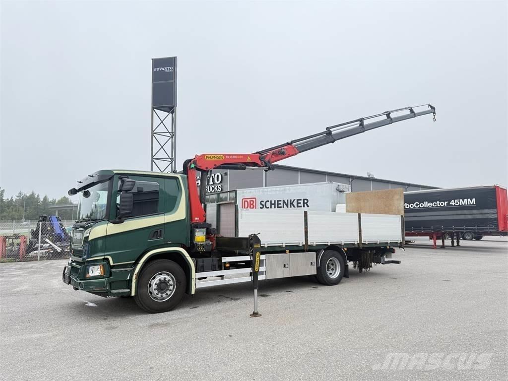 Scania P320 4x2 Crane trucks