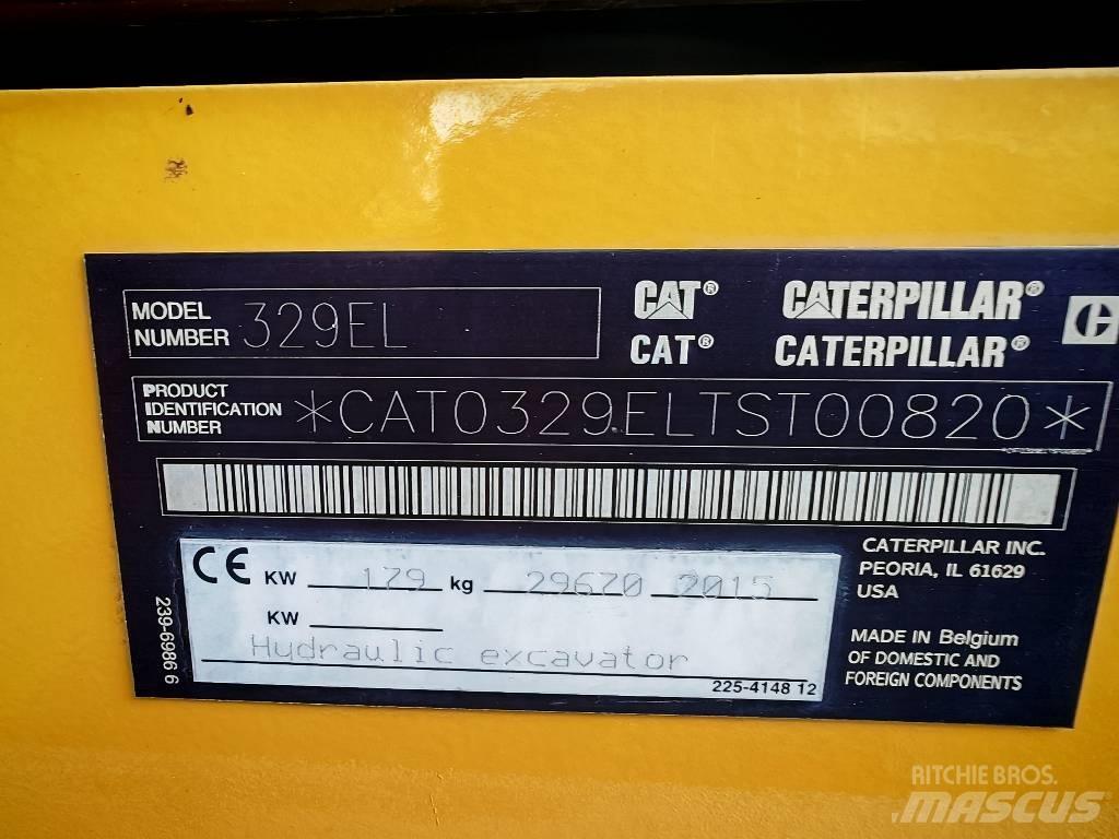 CAT 329 EL ( Leica 3D ) Crawler excavators
