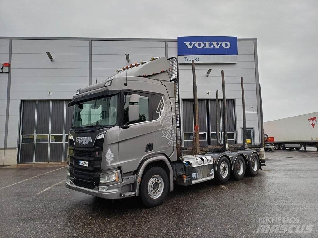 Scania R-serie Timber trucks
