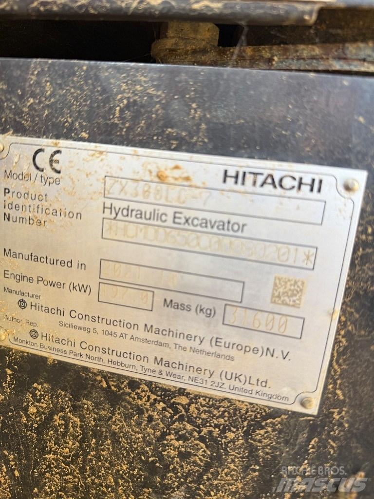 Hitachi ZX 300 LC-7 Crawler excavators