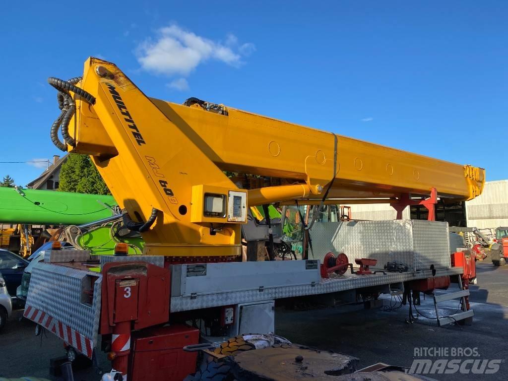 Multitel MJ 600 Truck & Van mounted aerial platforms