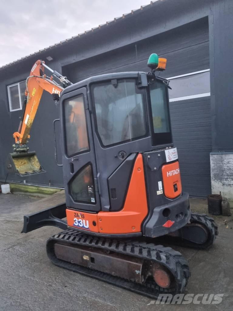 Hitachi 33u Zaxis Mini excavators < 7t (Mini diggers)