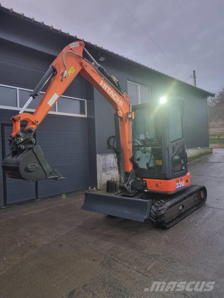 Hitachi 33u Zaxis Mini excavators < 7t (Mini diggers)