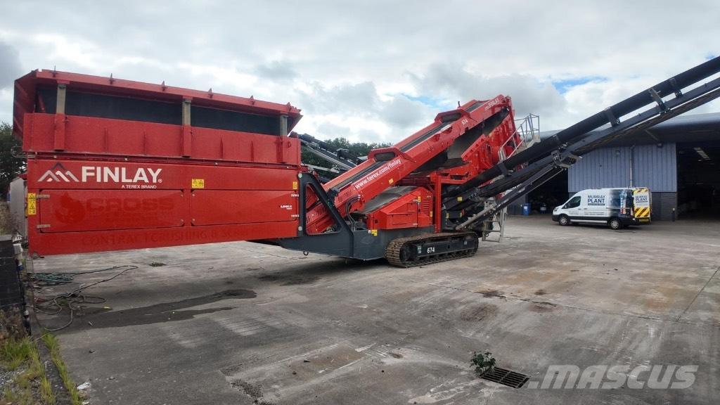 Terex Finlay 674 Mobile screeners