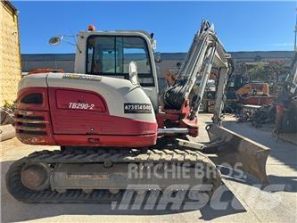 Takeuchi TB290 Midi excavators  7t - 12t