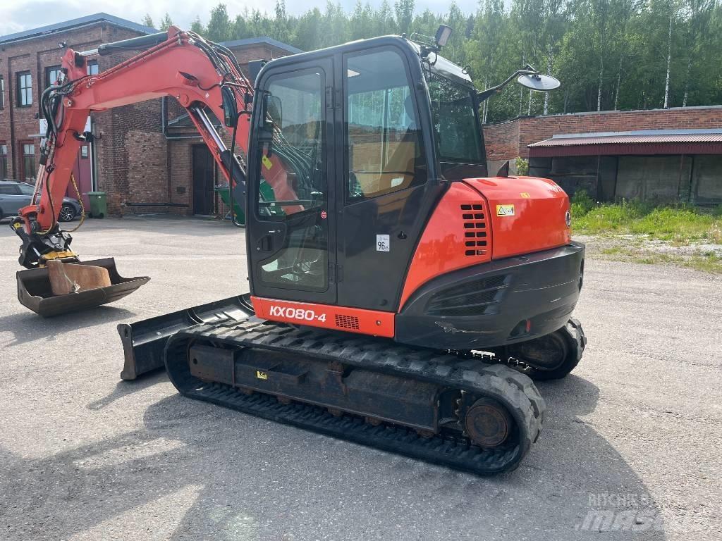 Kubota KX 080-4 Midi excavators  7t - 12t