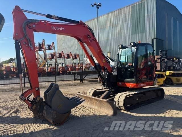 Kubota KX 080-4 Midi excavators  7t - 12t